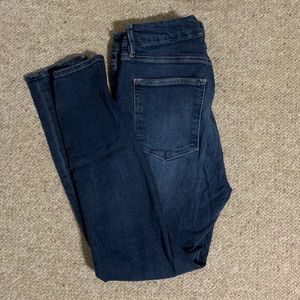 Good American Good Legs Crop Stretch Skinny Jeans